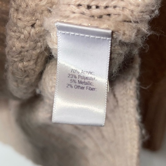 JENNIFER LOPEZ Pink Oversized Cowl Neck Sweater XS - Picture 7 of 8